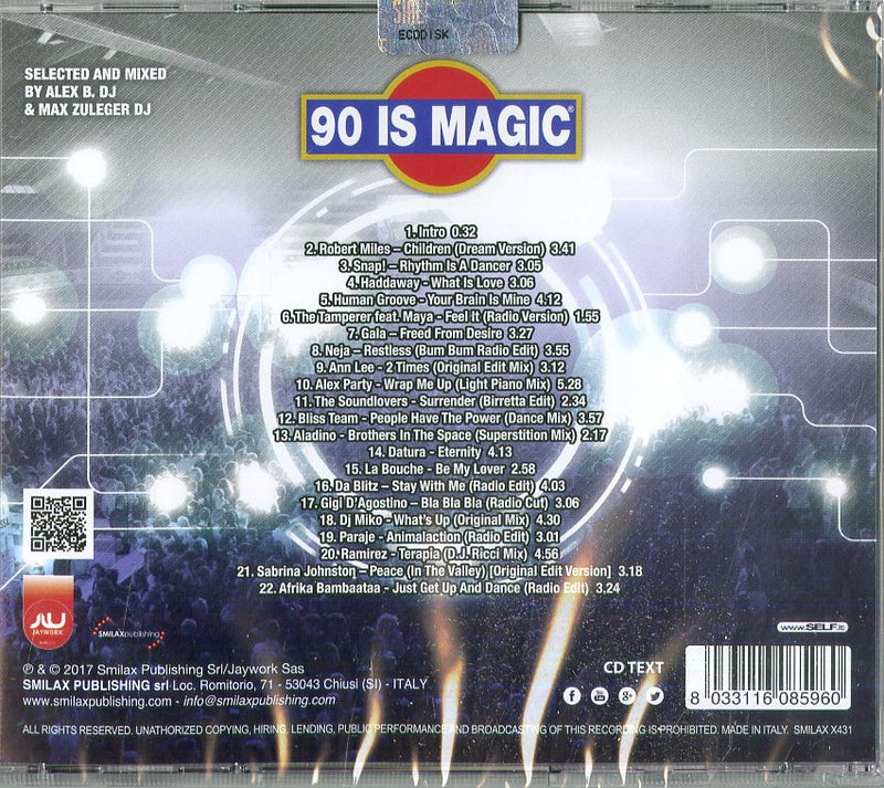 Compilation - 90 Is Magic Cd 8033116085960