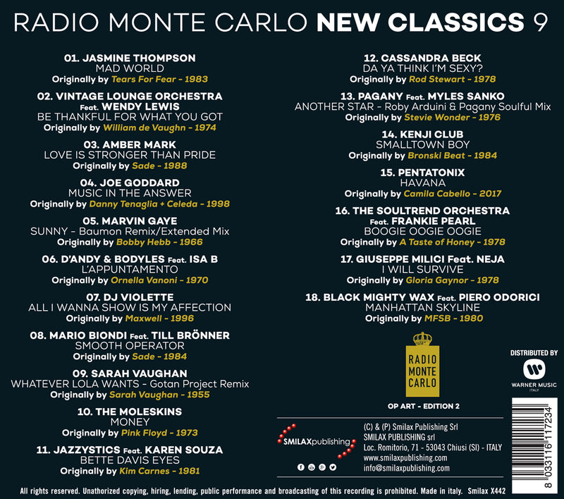 Compilation - New Classics 9 Radio Monte Carlo Cd 8033116117234