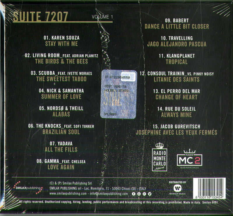 Compilation - Suite 7207...The Door Is Open... Cd 8033116153454