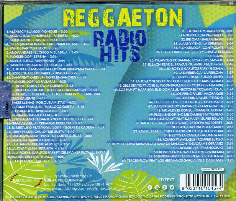 Compilation - Reggaeton Radio Hits CD 8033116154574