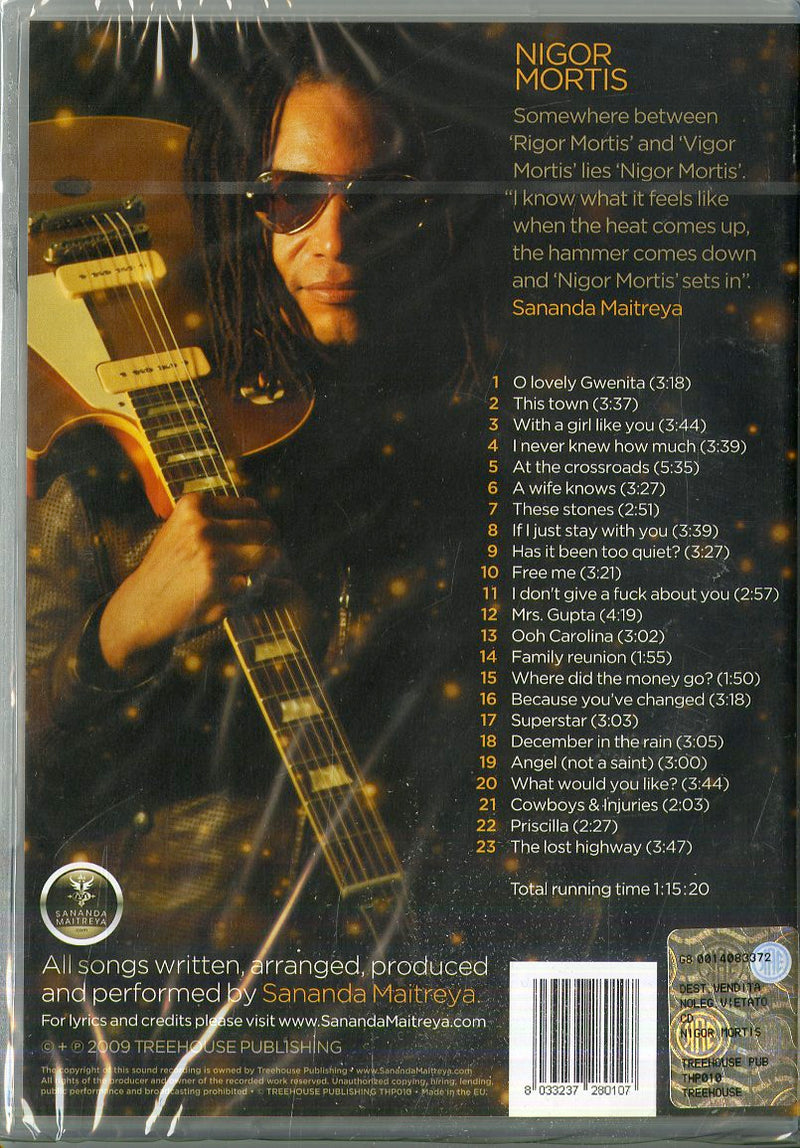 Maitreya Sananda - Nigor Mortis Cd 8033237280107