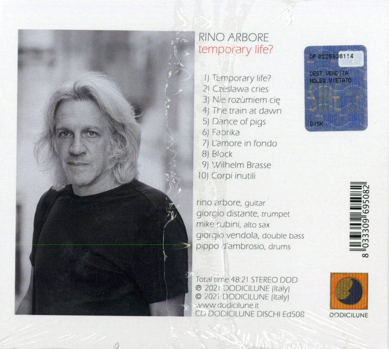 Arbore Rino - Temporary Life? Cd 8033309695082