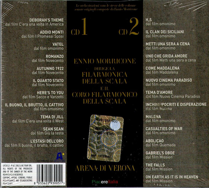 Morricone Ennio - Musica Per Il Cinema Cd 8033622930051