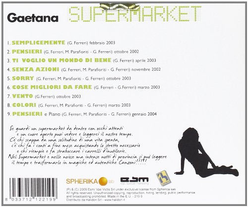 Gaetana (Giusy Ferreri) - Supermarket Cd 8033712122199