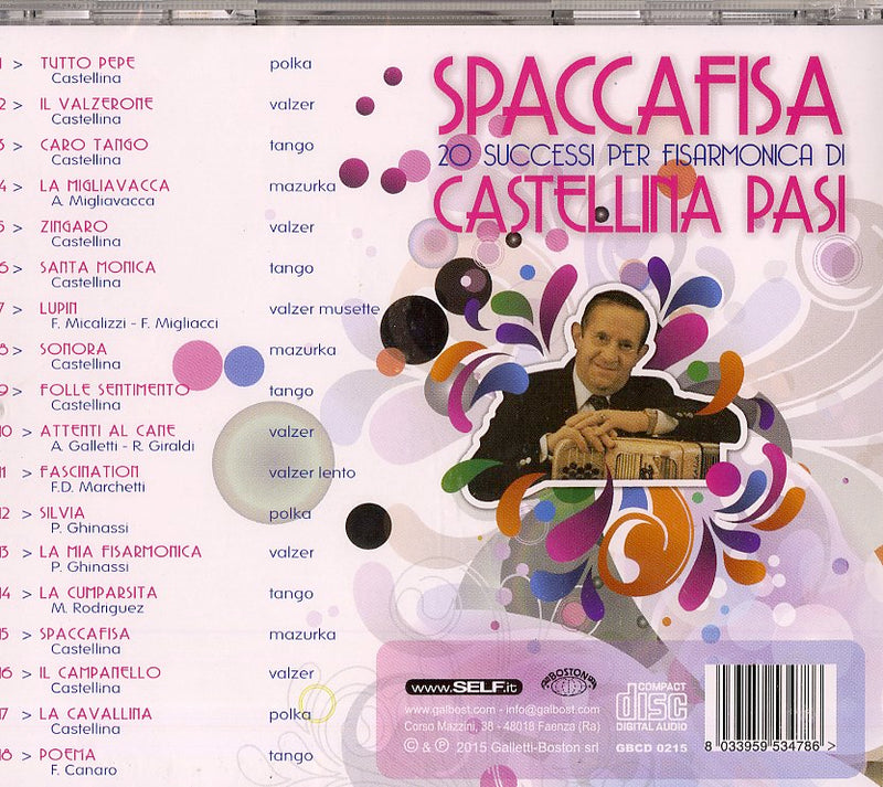 Castellina-Pasi - Spaccafisa Cd 8033959534786
