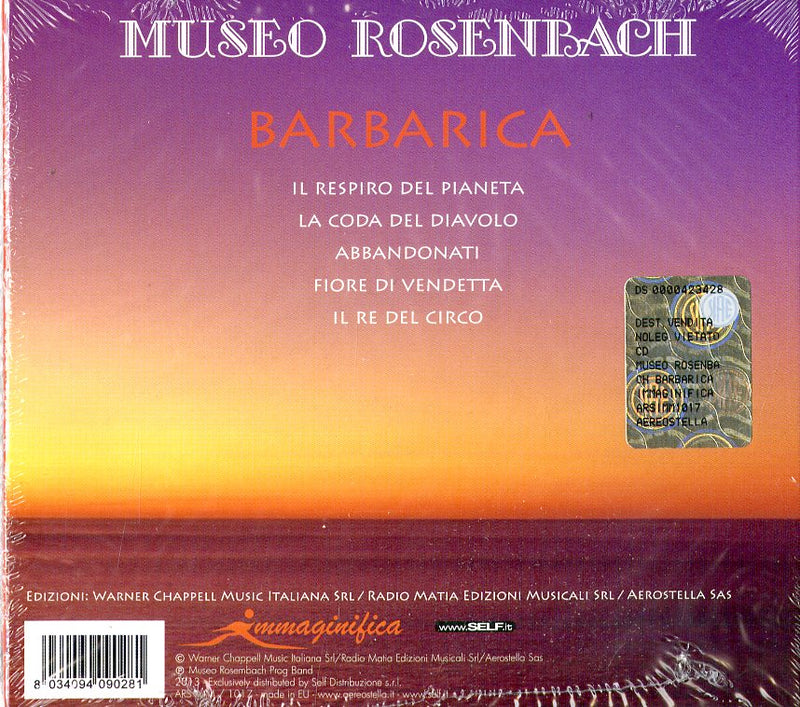 Museo Rosenbach - Barbarica Cd 8034094090281