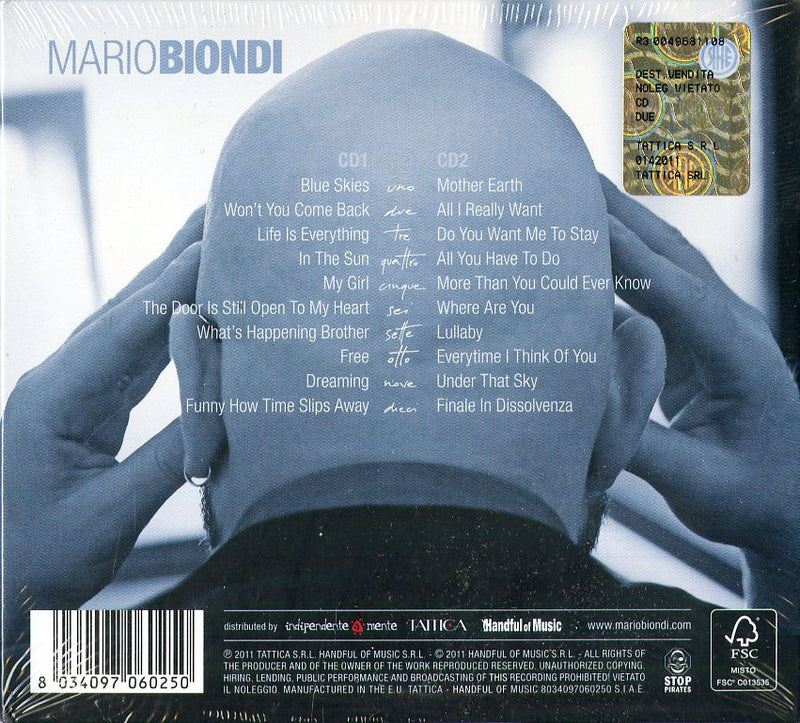 Biondi Mario - Due Cd 8034097060250