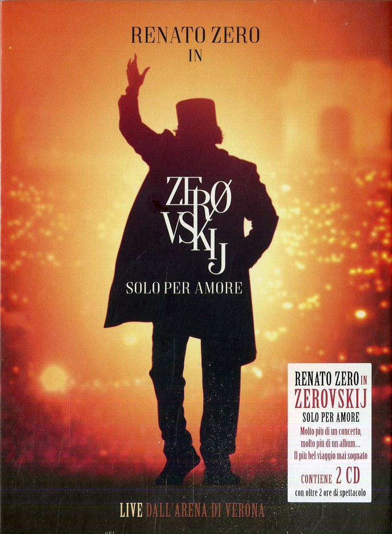 Zero Renato - Zerovskij Solo Per Amore Live Cd 8034097060687