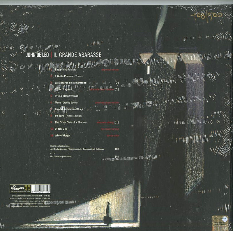 De Leo John - Il Grande Abarasse (180Gr) Lp 8034125844456