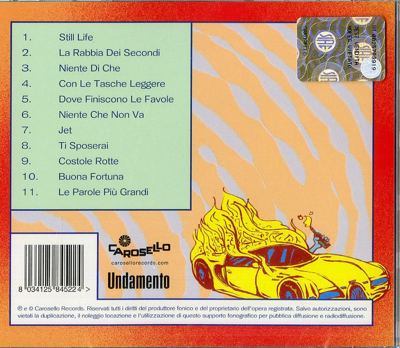Coez - Niente Che Non Va Cd 8034125845224