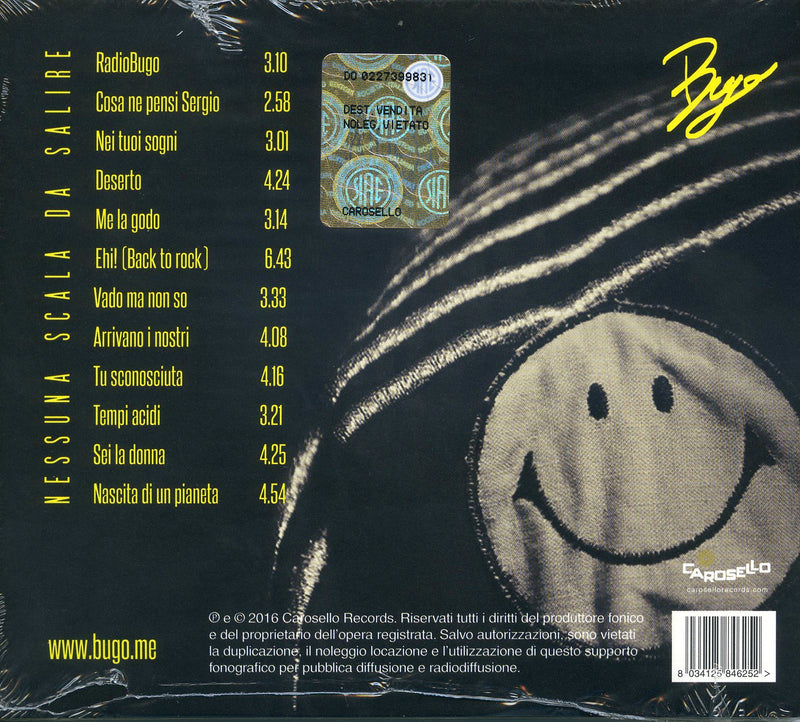 Bugo - Nessuna Scala Da Salire Cd 8034125846252