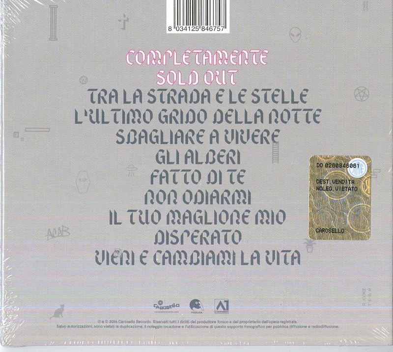 Thegiornalisti - Completamente Sold Out Cd 8034125846757