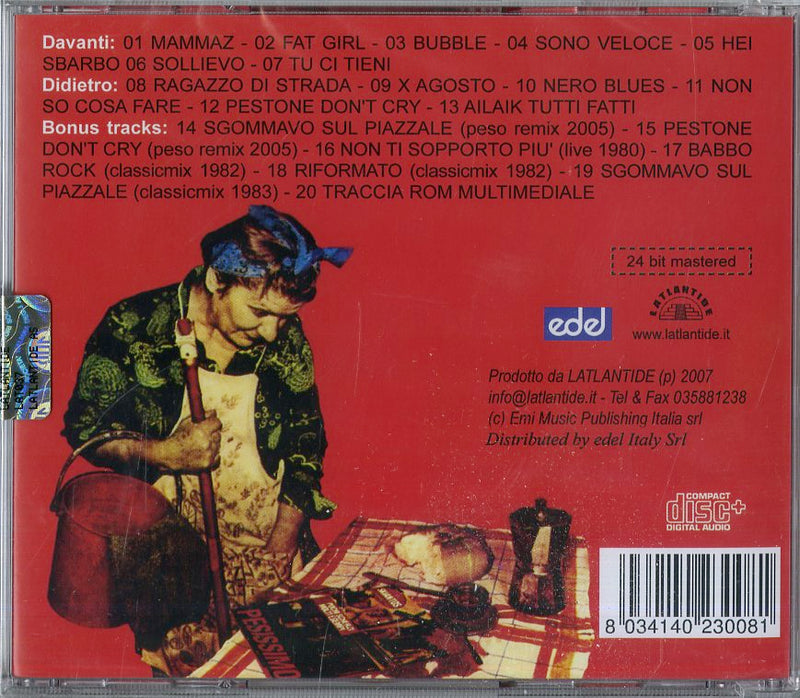 Skiantos - Pesissimo! Cd 8034140230081