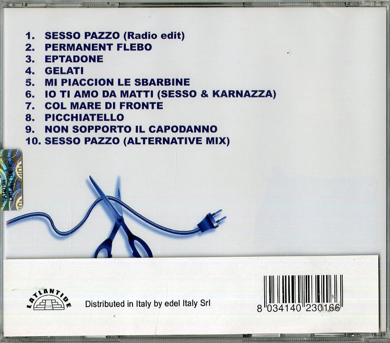 Skiantos - Sesso Pazzo Unplugged Cd 8034140230166