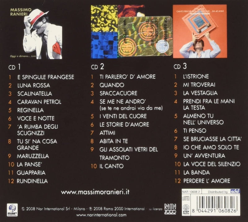Ranieri Massimo - Gold Edition Cd 8044290155400