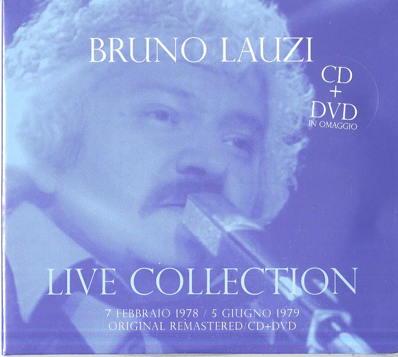 Lauzi Bruno - Live Collection 7 Febbraio 1978, 5 Giugno 1979 (Cd+Dvd Digipack) CD 8044291011620