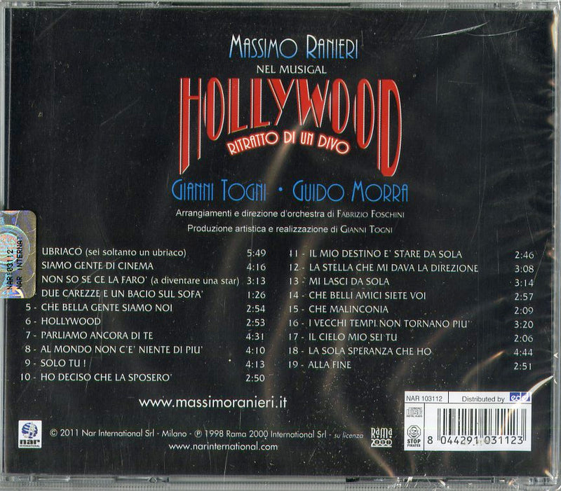 Ranieri Massimo - Hollywood Ritratto Di Un Divo CD 8044291031123