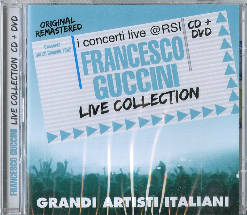 Guccini Francesco - Live Collection (Cd+Dvd) Cd 8044291061229