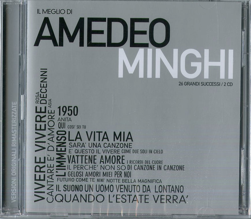 Minghi Amedeo - Il Meglio Di Amedeo Minghi Cd 8044291081128