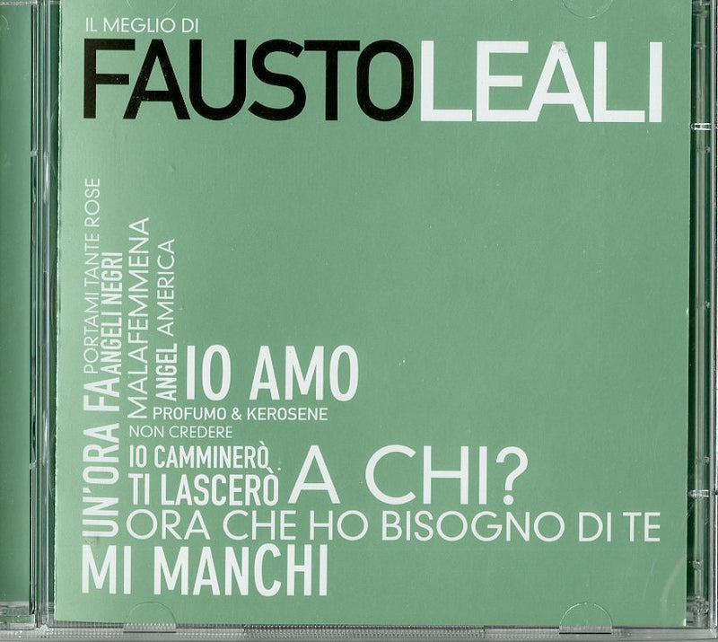 Leali Fausto - Il Meglio Di Fausto Leali Cd 8044291081326