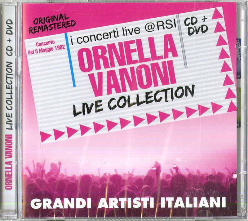 Vanoni Ornella - Live Collection (Cd+Dvd) Cd 8044291111221