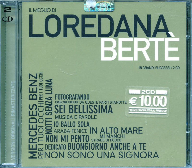 Berte' Loredana - Il Meglio Di Loredana Berte Cd 8044291121022