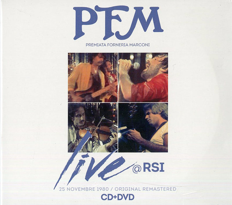 P. F. M. Premiata Forneria Marconi - Live@Rsi Cd 8044291171522