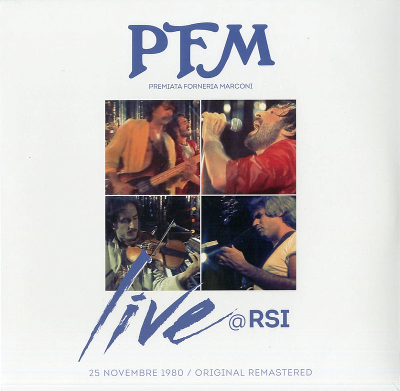 P. F. M. Premiata Forneria Marconi - Live@Rsi Lp 8044291271529