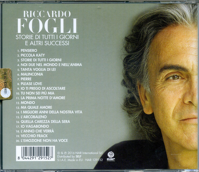 Fogli Riccardo - Storie Di Tutti I Giorni E Altro Cd 8044291291527