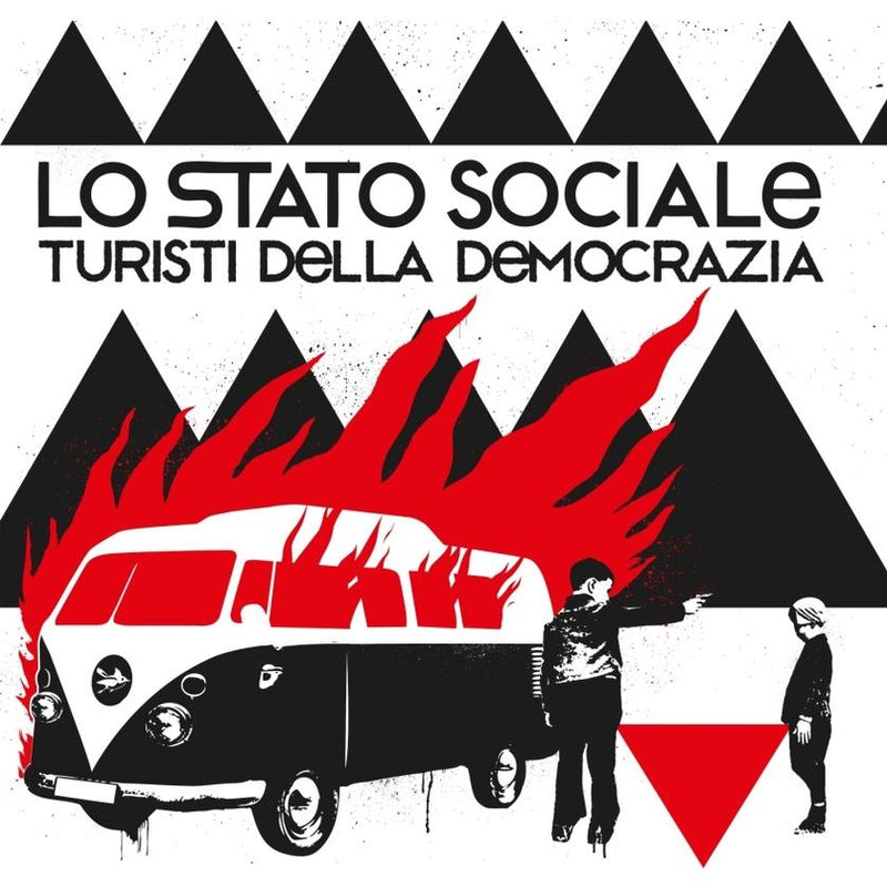 Lo Stato Sociale - Turisti Della Democrazia (180 Gr. Vinili Bianco, Rosso Deluxe Edt.) Lp 8051160976652