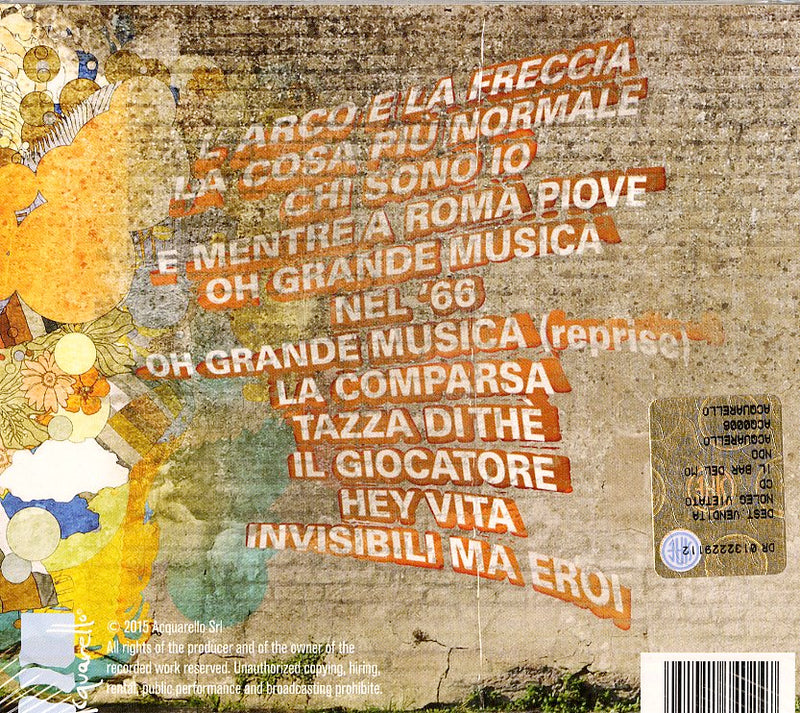 Togni Gianni - Il Bar Del Mondo Cd 8051411740247