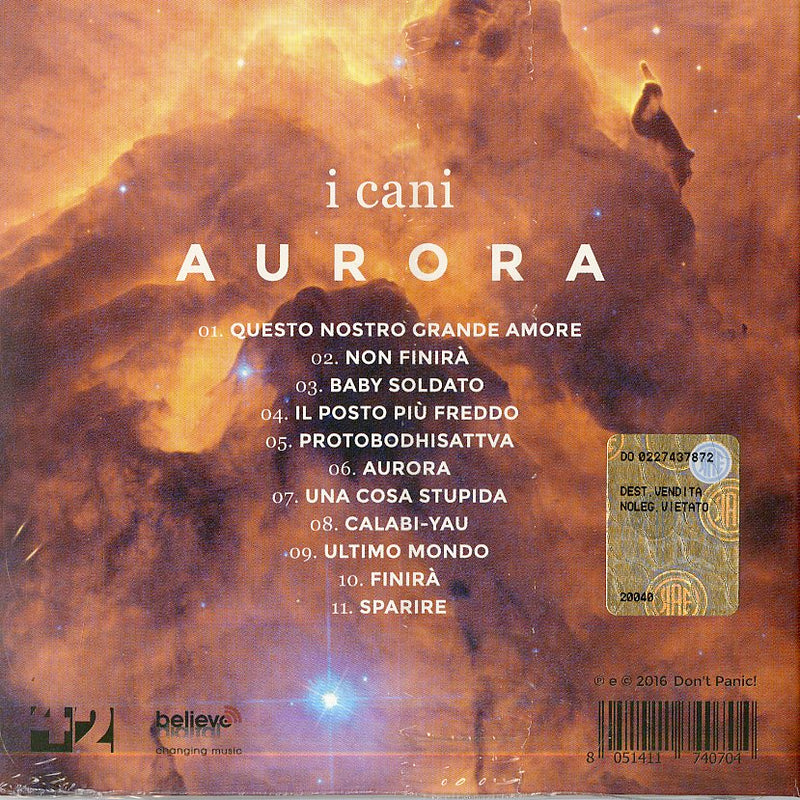 I Cani - Aurora Cd 8051411740704