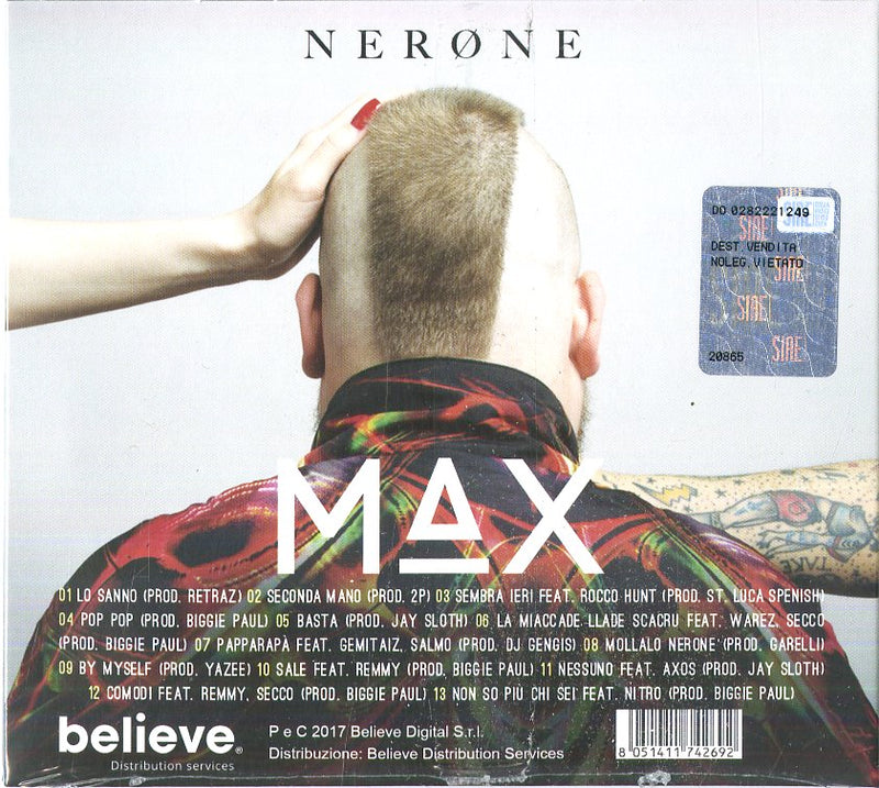 Nerone - Max Cd 8051411742692