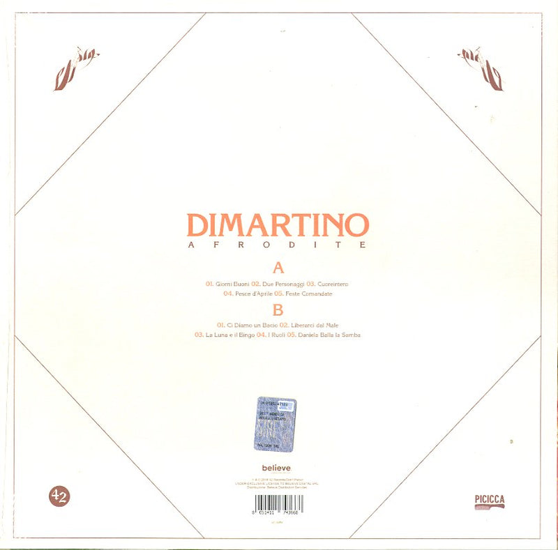 Dimartino - Afrodite Lp 8051411743668