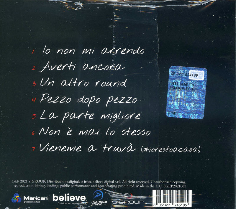 Finizio Gigi - Io Torno Parte 2 Cd 8051411745105