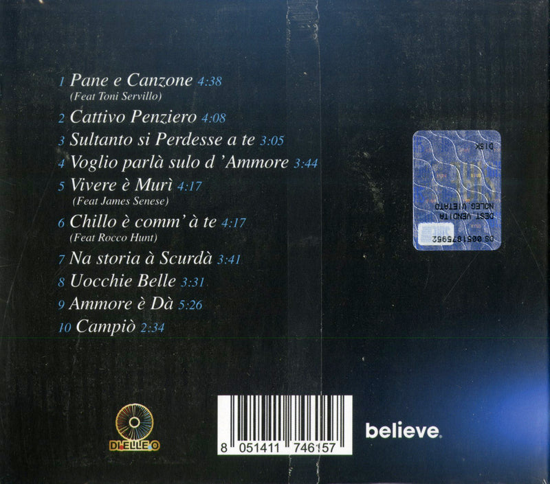 D'Angelo Nino - Il Poeta Che Non Sa Parlare (Cd A Tre Ante) Cd 8051411746157