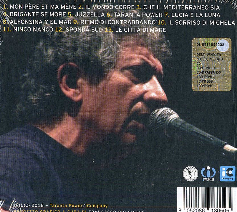 Bennato Eugenio - Canzoni Di Contrabbando Cd 8052086180505