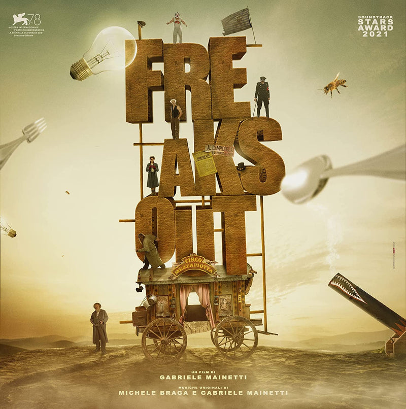 O. S. T. -Freaks Out( Michele Braga E Gabriele Mainetti) - Freaks Out (180 Gr. Vinile Con Spartito Autografato Limited Edt.) Lp 8053307091181