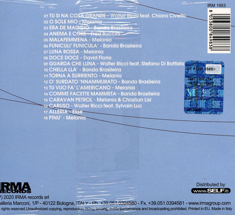 Compilation - Napoli In Lounge (Traditional Naples Songs In Lounge, Bossa & Nu Jazz Style) Cd 8053800849838