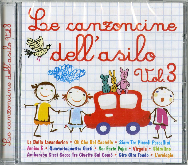 Compilation - Le Canzoncine Dell'Asilo Vol.3 CD 8054188380449