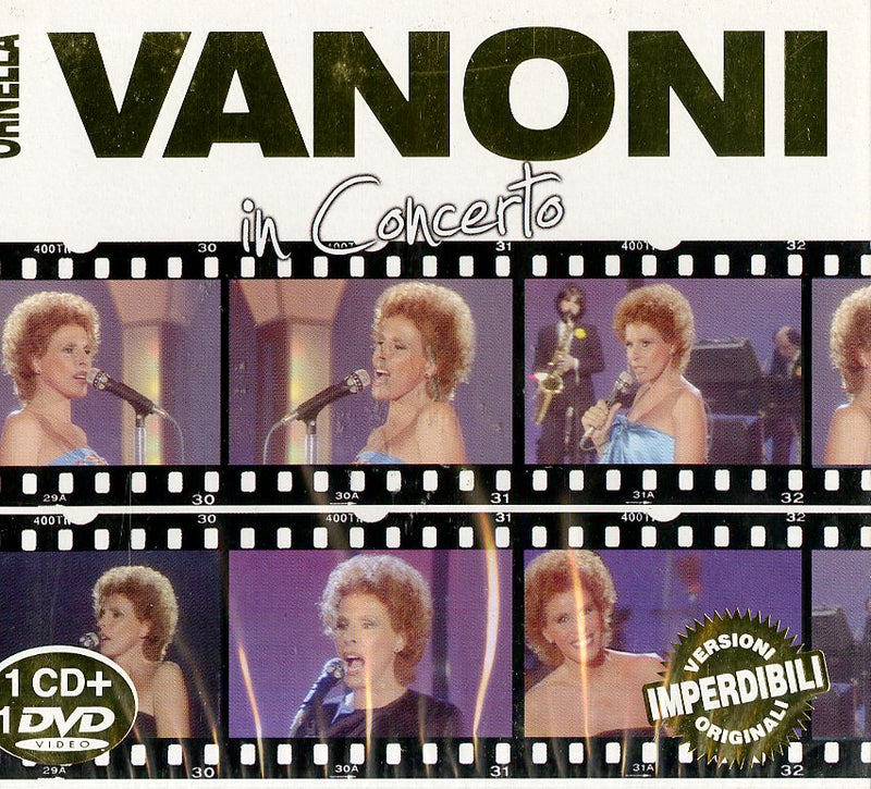 Vanoni Ornella - In Concerto (Cd+Dvd) Cd 8054188381231