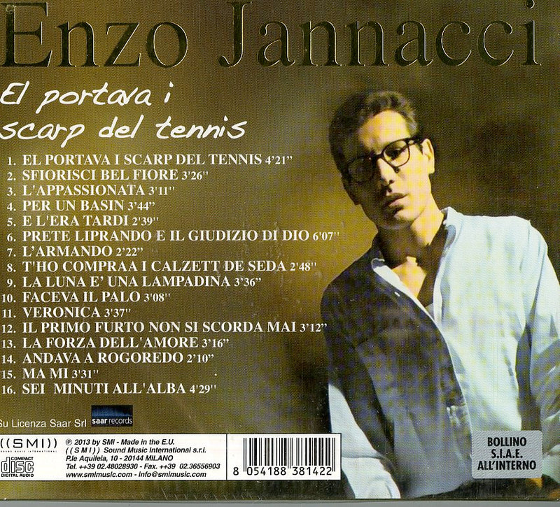 Jannacci Enzo - El Portava I Scarp Del Tennis Cd 8054188381422