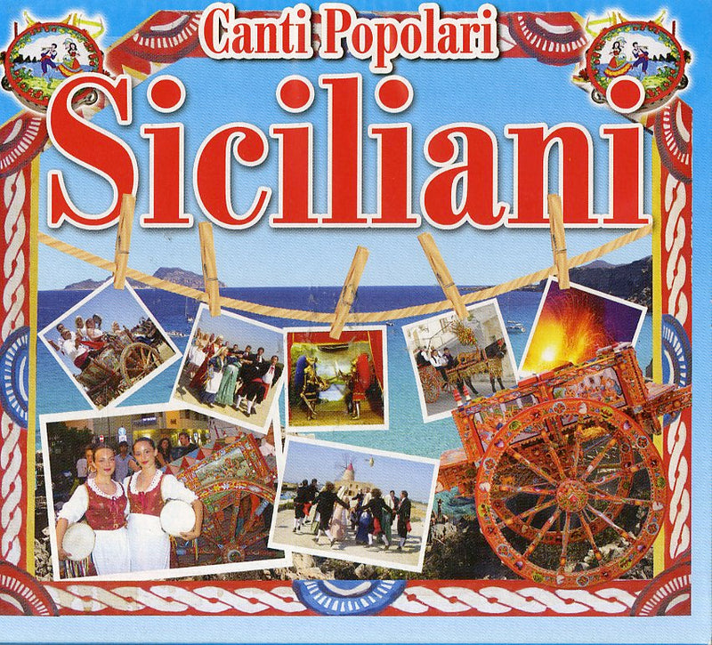 Compilation - Canti Popolari Siciliani Cd 8054188381583