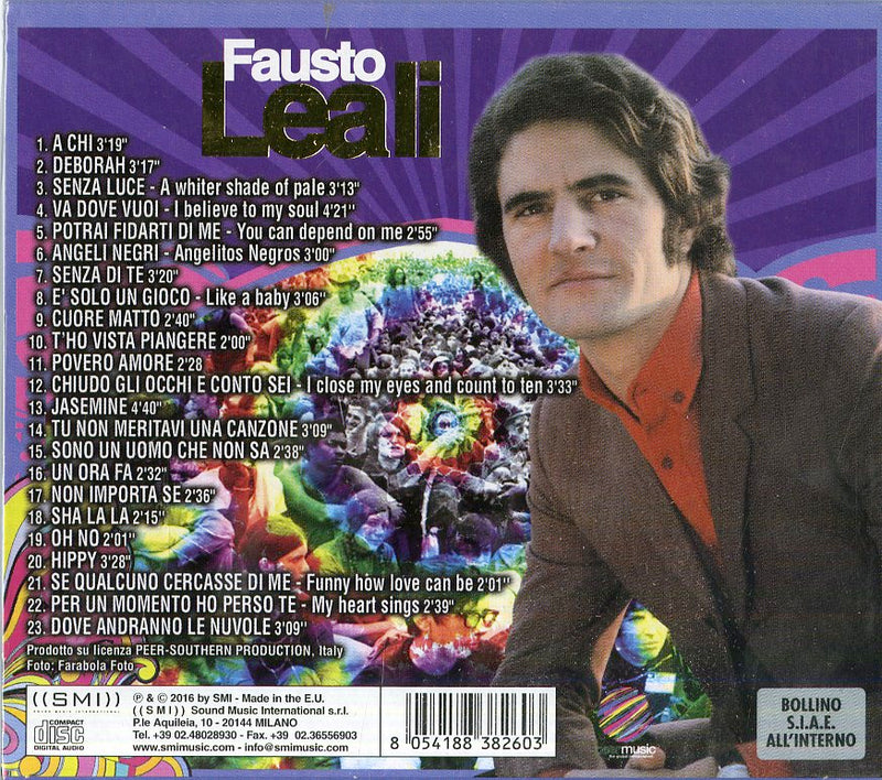 Leali Fausto - Fausto Leali CD 8054188382603