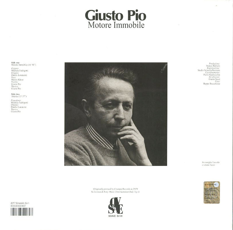 Pio Giusto - Motore Immobile Lp 8055323520607
