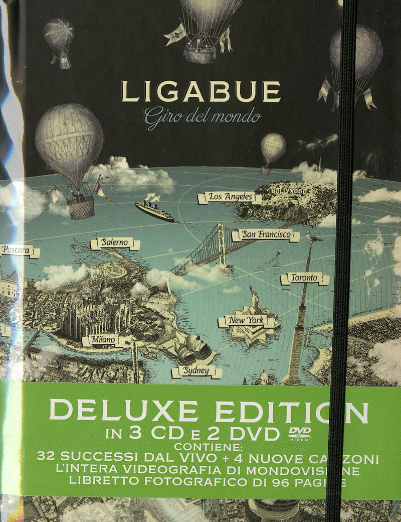 Ligabue - Giro Del Mondo (3Cd+2Dvd Ltd.Edt.) Cd 8055965960304