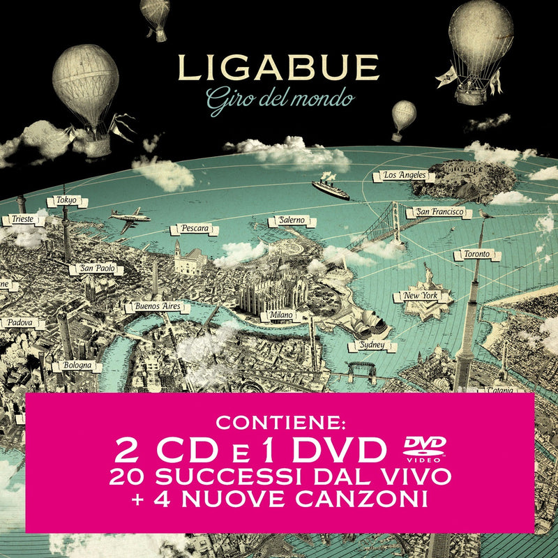 Ligabue - Giro Del Mondo (2Cd+1Dvd) Cd 8055965960403