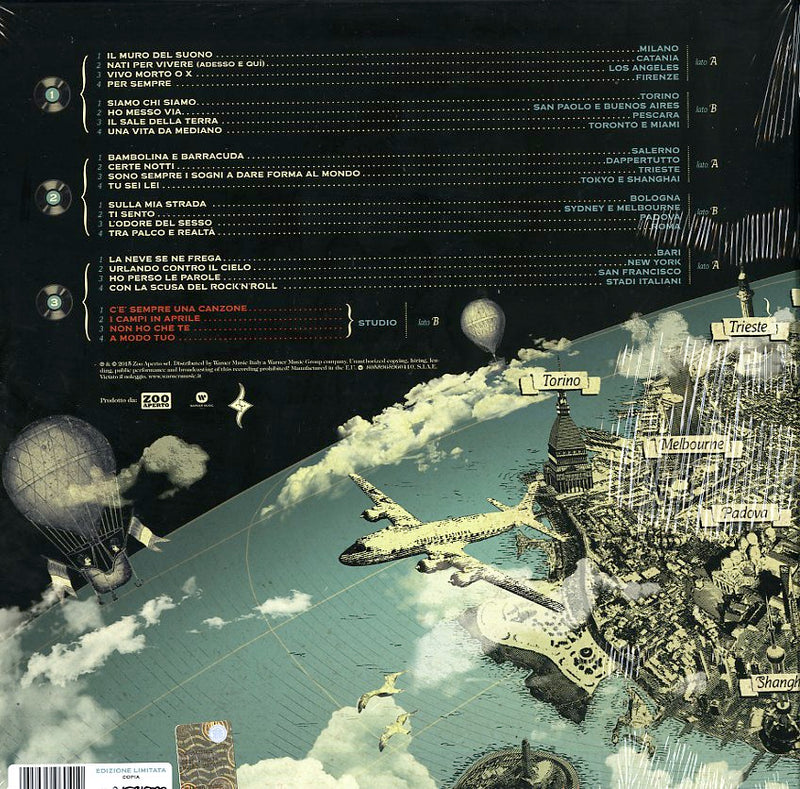 Ligabue - Giro Del Mondo (Box Set Ltd.Edt.) Lp 8055965960410