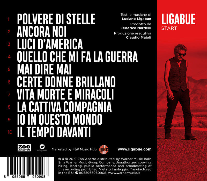 Ligabue - Start Cd 8055965960908