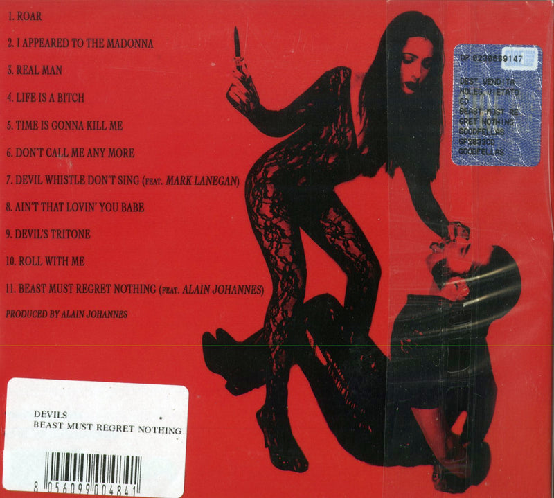 Devils - Beast Must Regret Nothing Cd 8056099004841